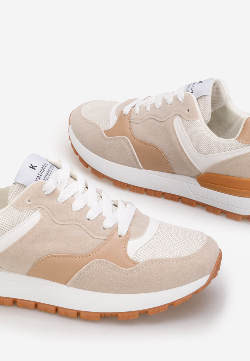Chaussures de sport homme beige Henry