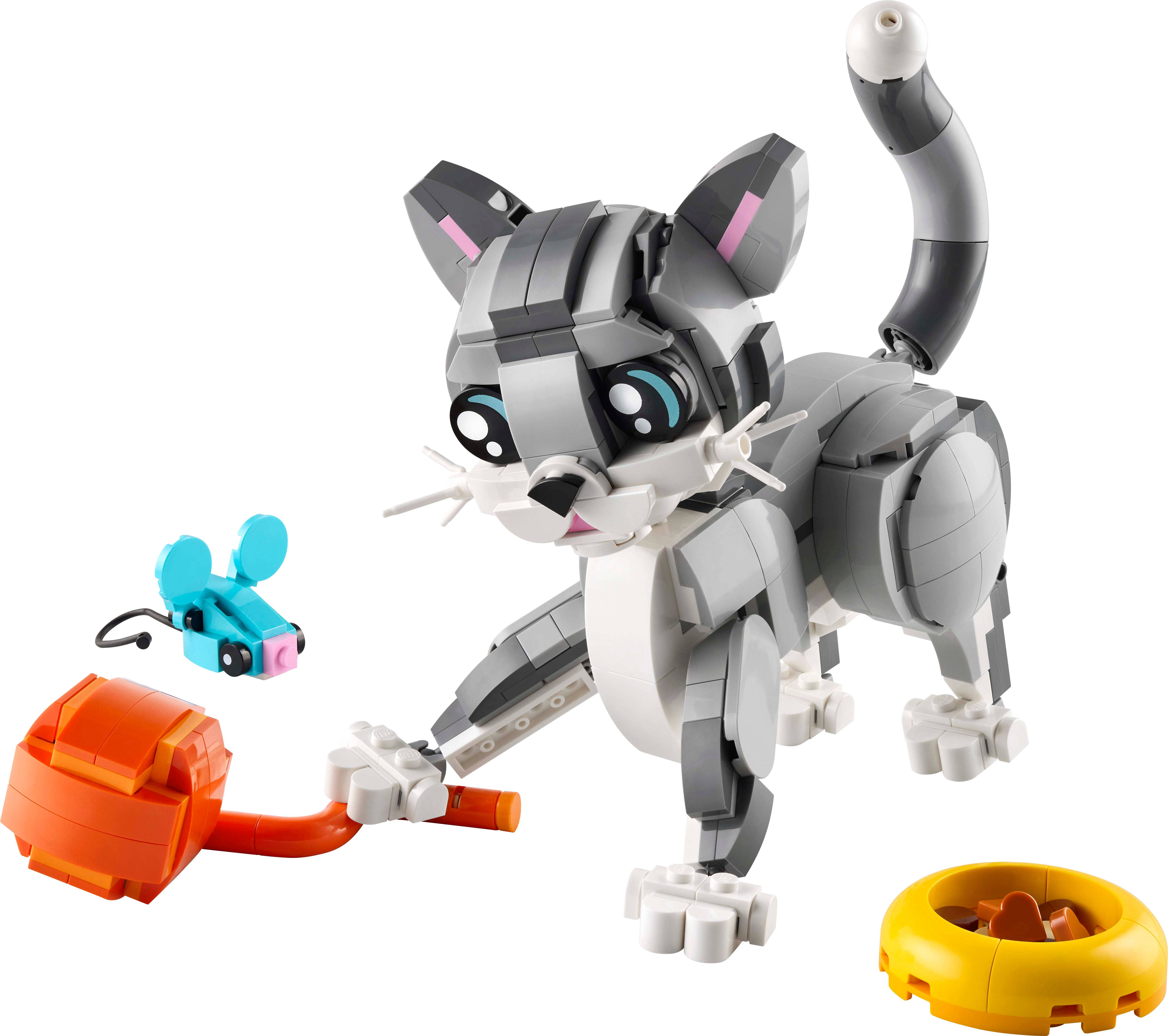 LEGO 3in1 Speelse kat dierenspeelset 31163