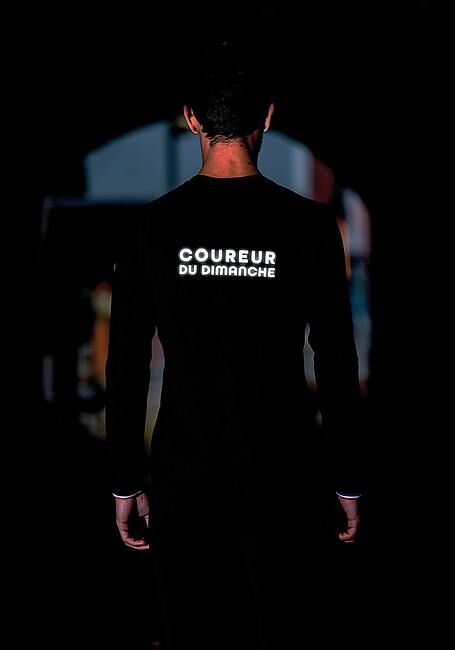 COUREUR DU DIMANCHE - T-SHIRT ML LE CDD REFLECHISSANT M