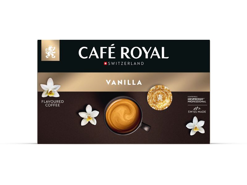 Café Royal Professional Pads Vanille 50 Stück Harmonischer Kaffee mit Vanillearoma