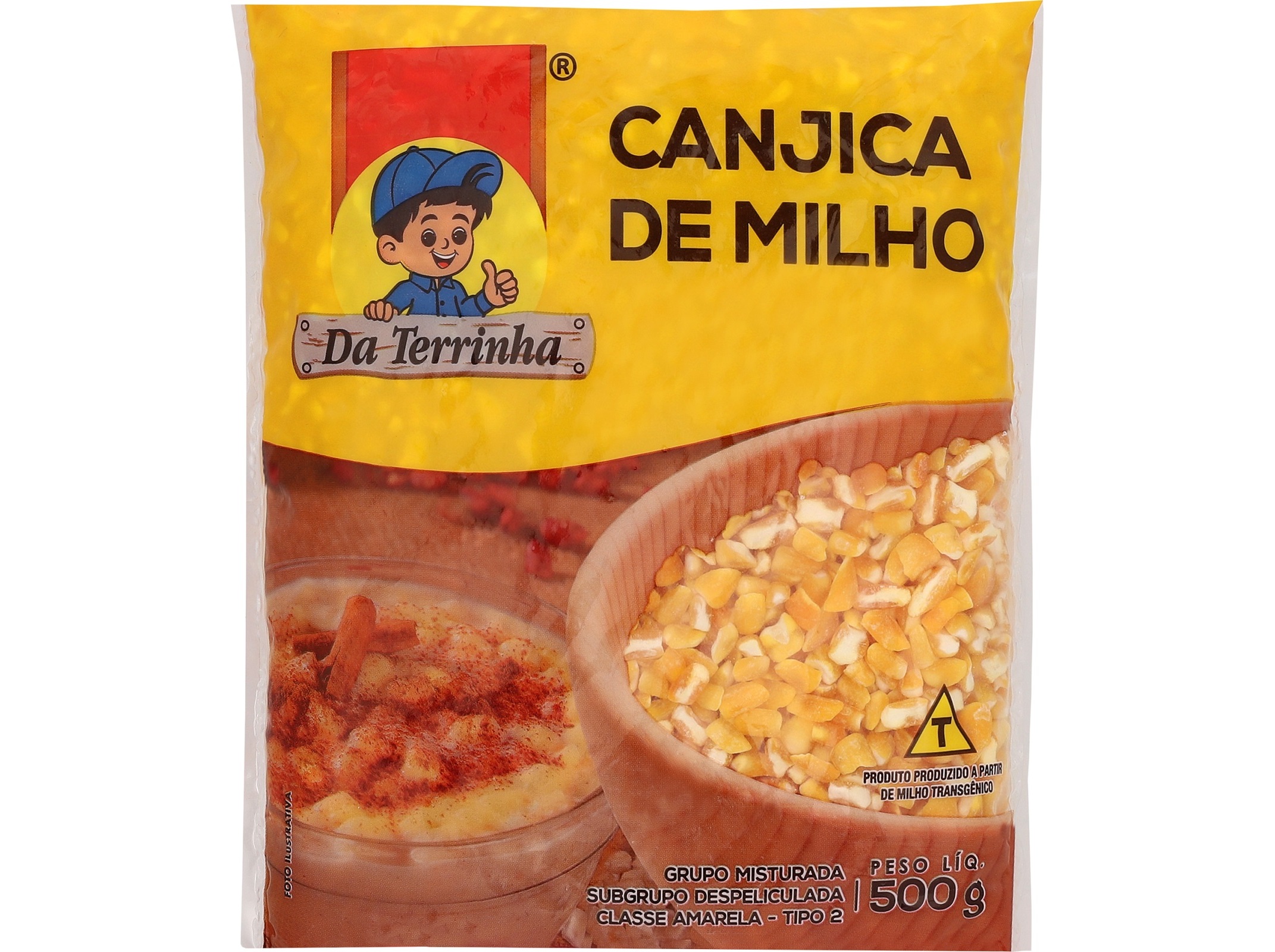 CANJICA AMARELA DA TERRINHA 500G
