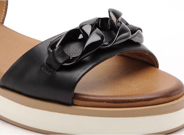 Inuovo nu pieds plats femme 113064 noir
