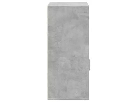Armoire de rangement gris béton 56,5x39x90 cm bois d'ingénierie