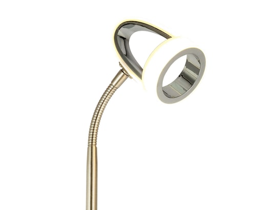 GLOBO LIGHTING - Lampadaire salon Lampadaire led design rodrik - h. 162 cm - argent mat