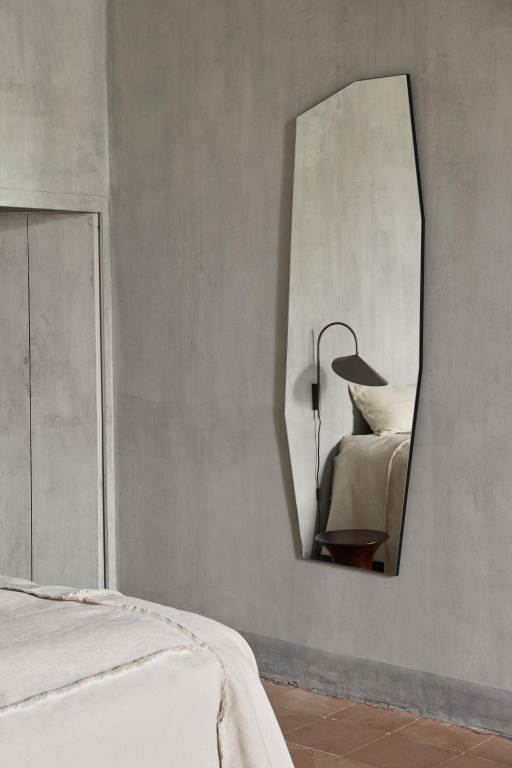 Ferm Living Shard spiegel 58x165 black