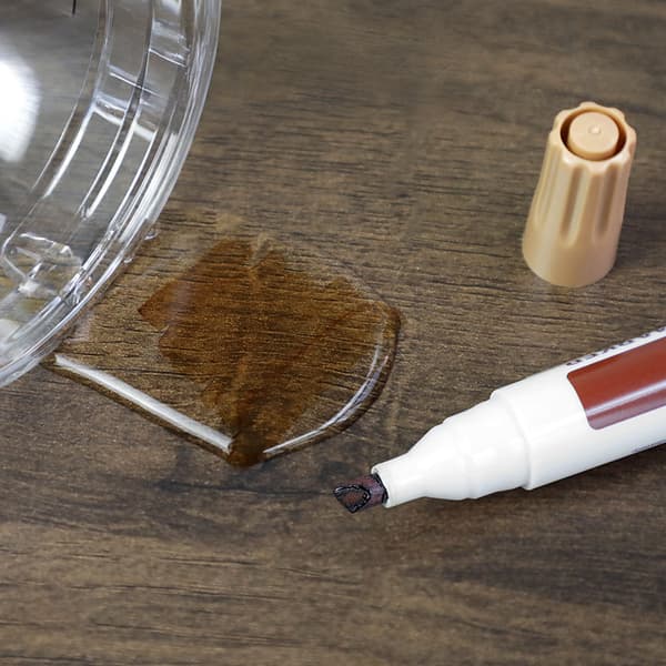 INF Møbelreparasjonssett - Touch Up Markers med voksstifter og skarpere 6 colors