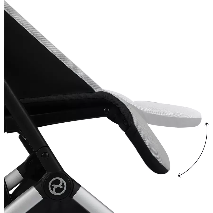 cybex GOLD Kinderwagen Orfeo Silver Lava Grey