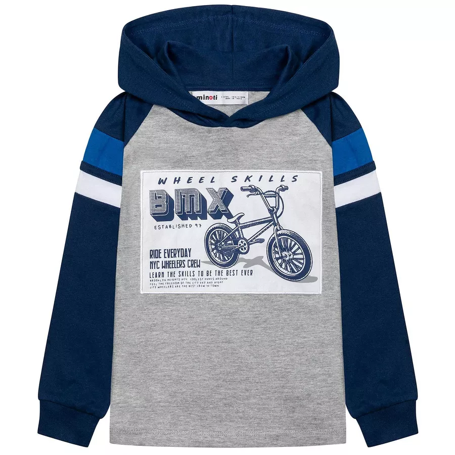 MINOTI T-Shirt RotBlau