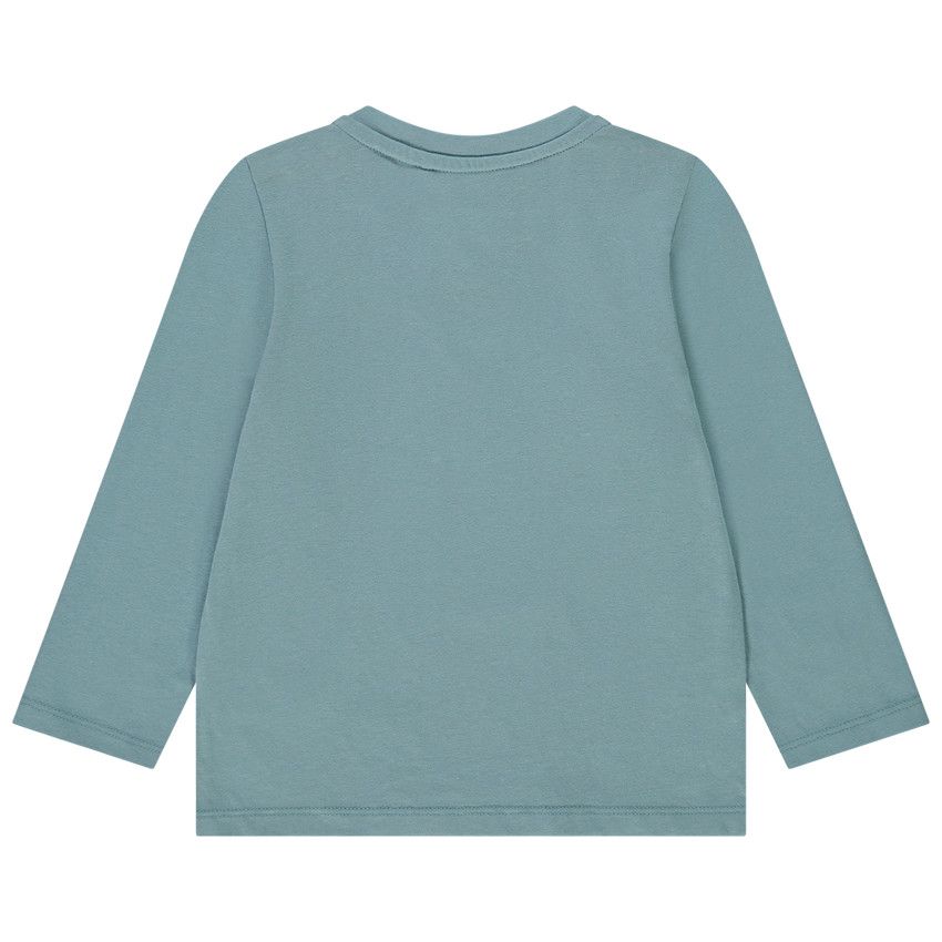 T-shirt manches longues en jersey print fantaisie pour bébé garçon - Vert