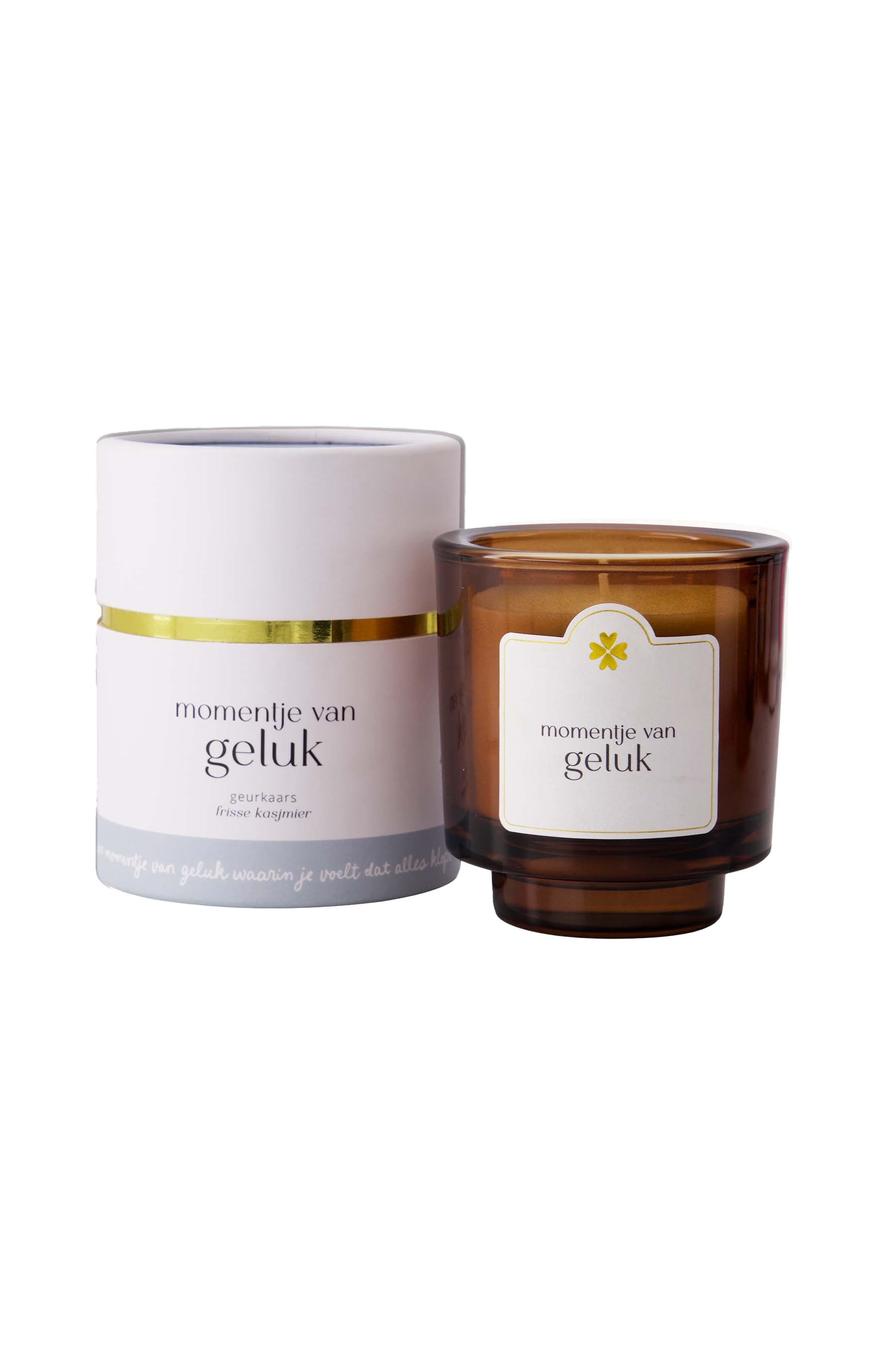 geurkaars in koker momentje van geluk