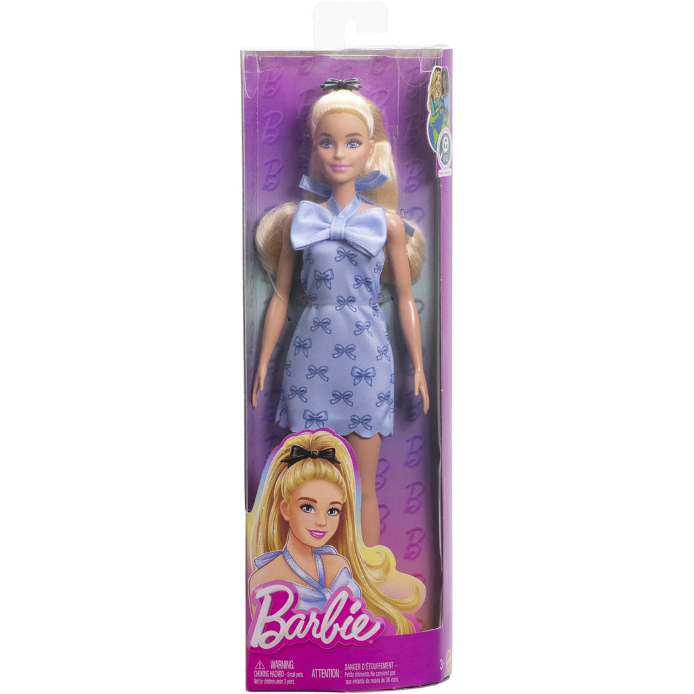 Køb Barbie® Fashionista Dukke Blå Sløjfer