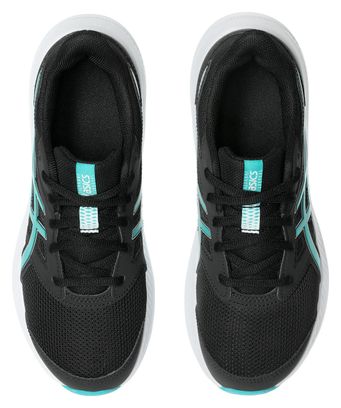 Chaussures Running Asics Jolt 4 GS Noir/Bleu Enfant