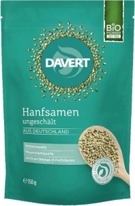 Davert Hanfsamen Bio, 150 g