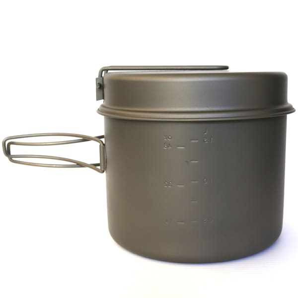 Popote randonnée TOAKS TITANIUM 1600ML POT WITH PAN