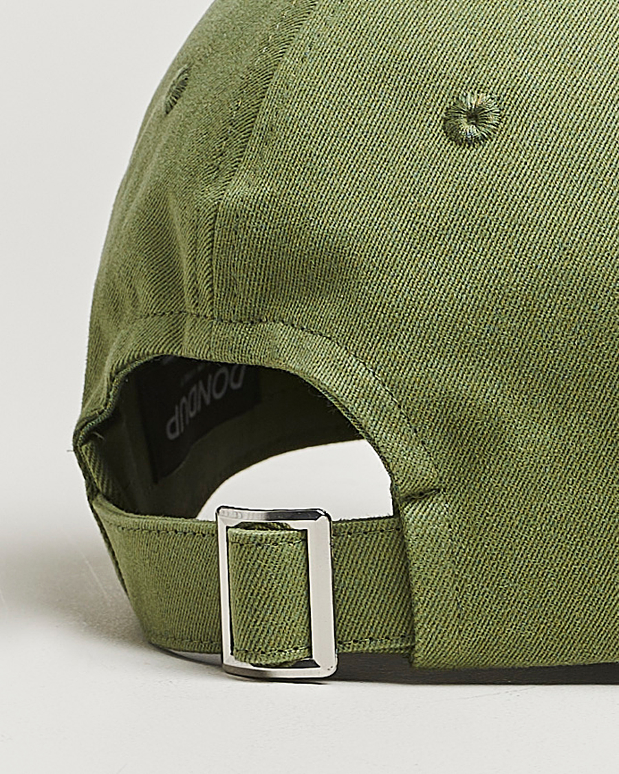 Dondup Logo Baseball Cap Dark Green