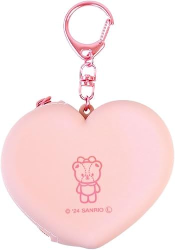 T'S Factory - Sanrio Characters Hartvormige Siliconen Mini Sleutelhanger