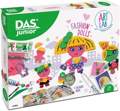 Giotto Art Lab Fashion Dolls Leirfigur
