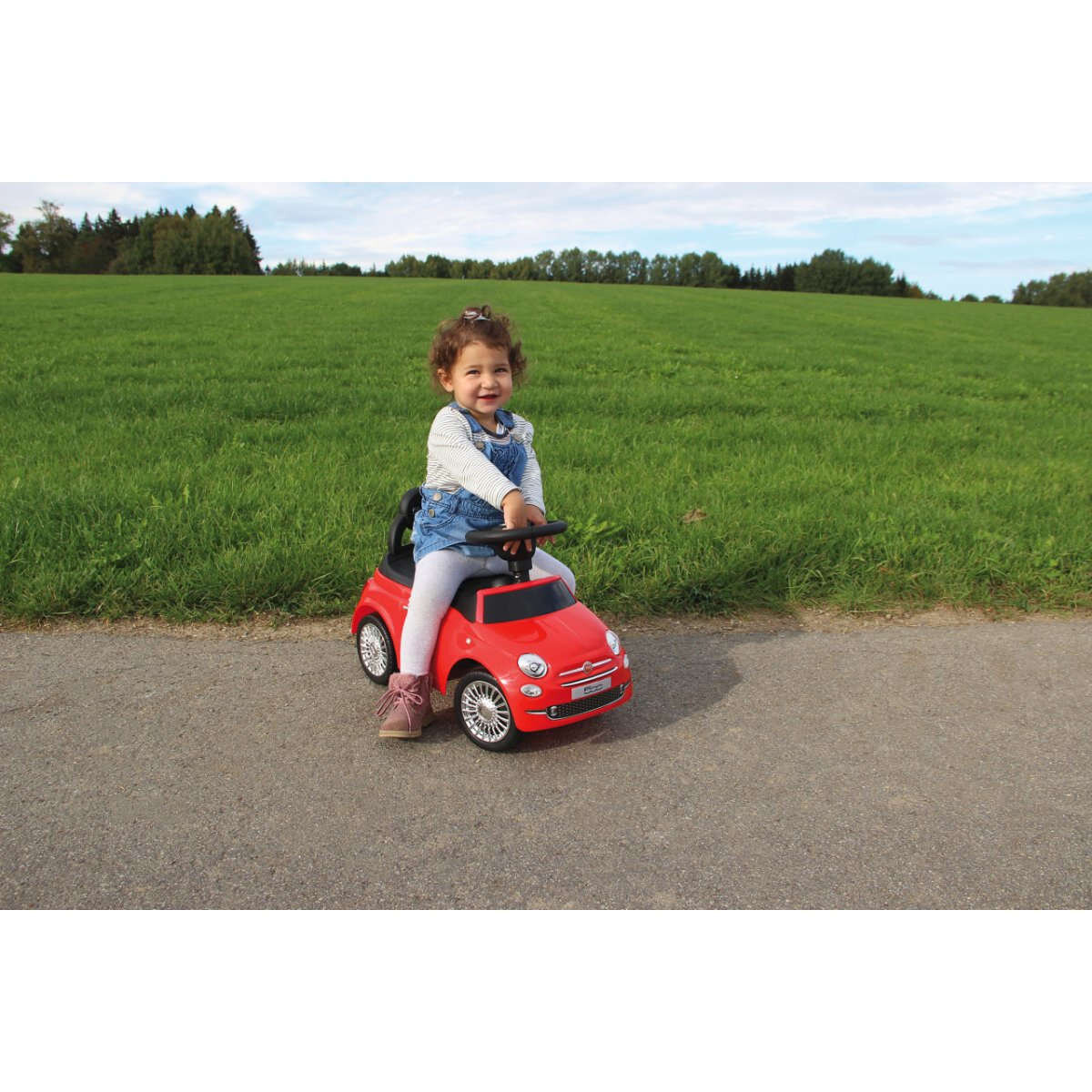 Jamara Jamara Rutschauto Fiat 500 Rot