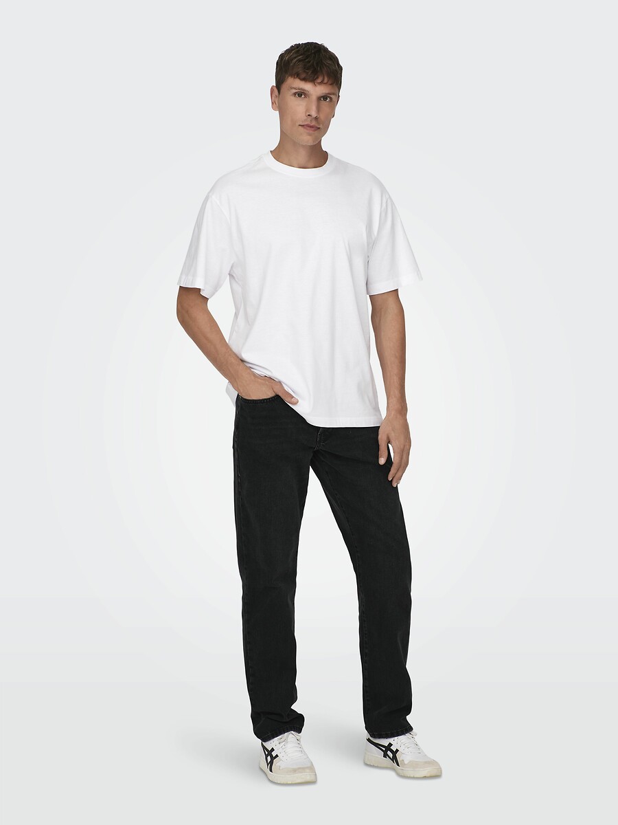 ONLY & SONS<br>Calça jeans reta