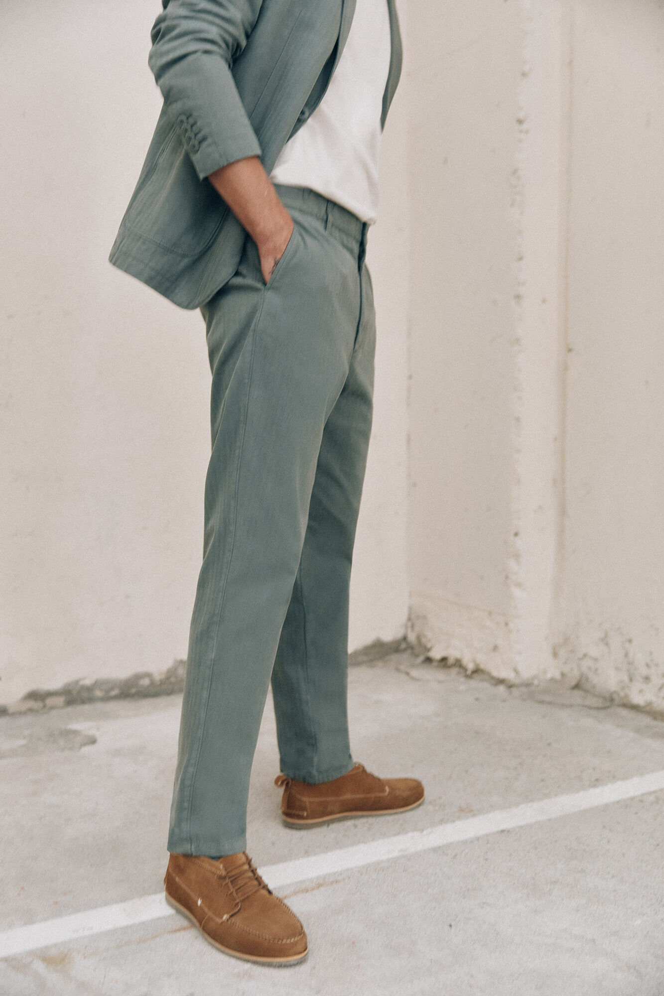 Calças chino slim