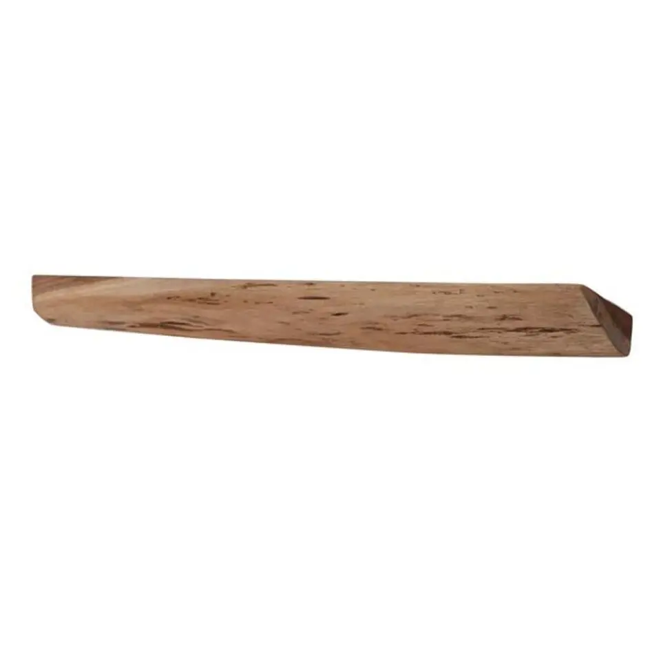 Hoyz - Wandschap Edge - 60cm - Set van 3 - Bruin