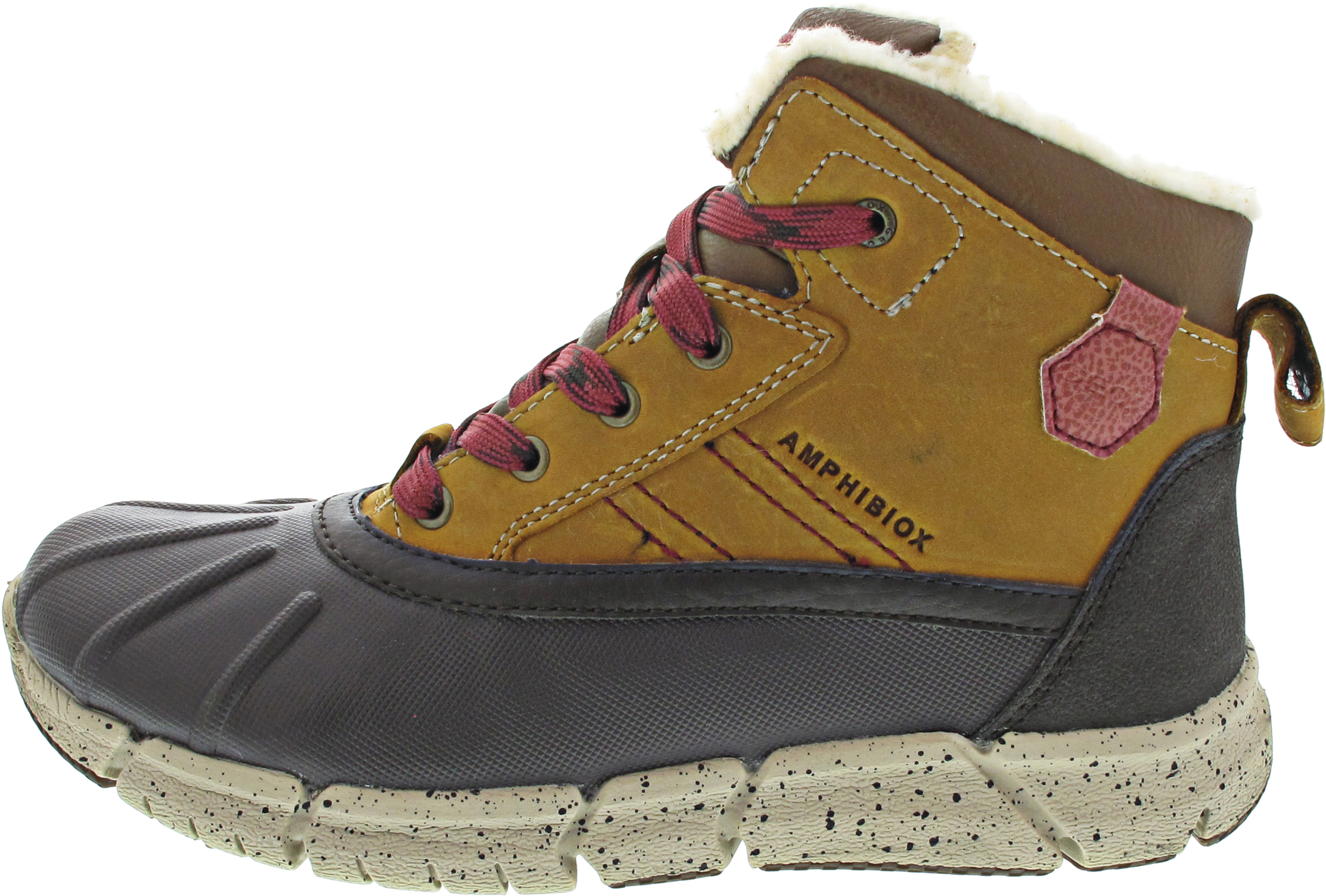 Geox Flexyper Boy B ABX Schnürboots TEX braun