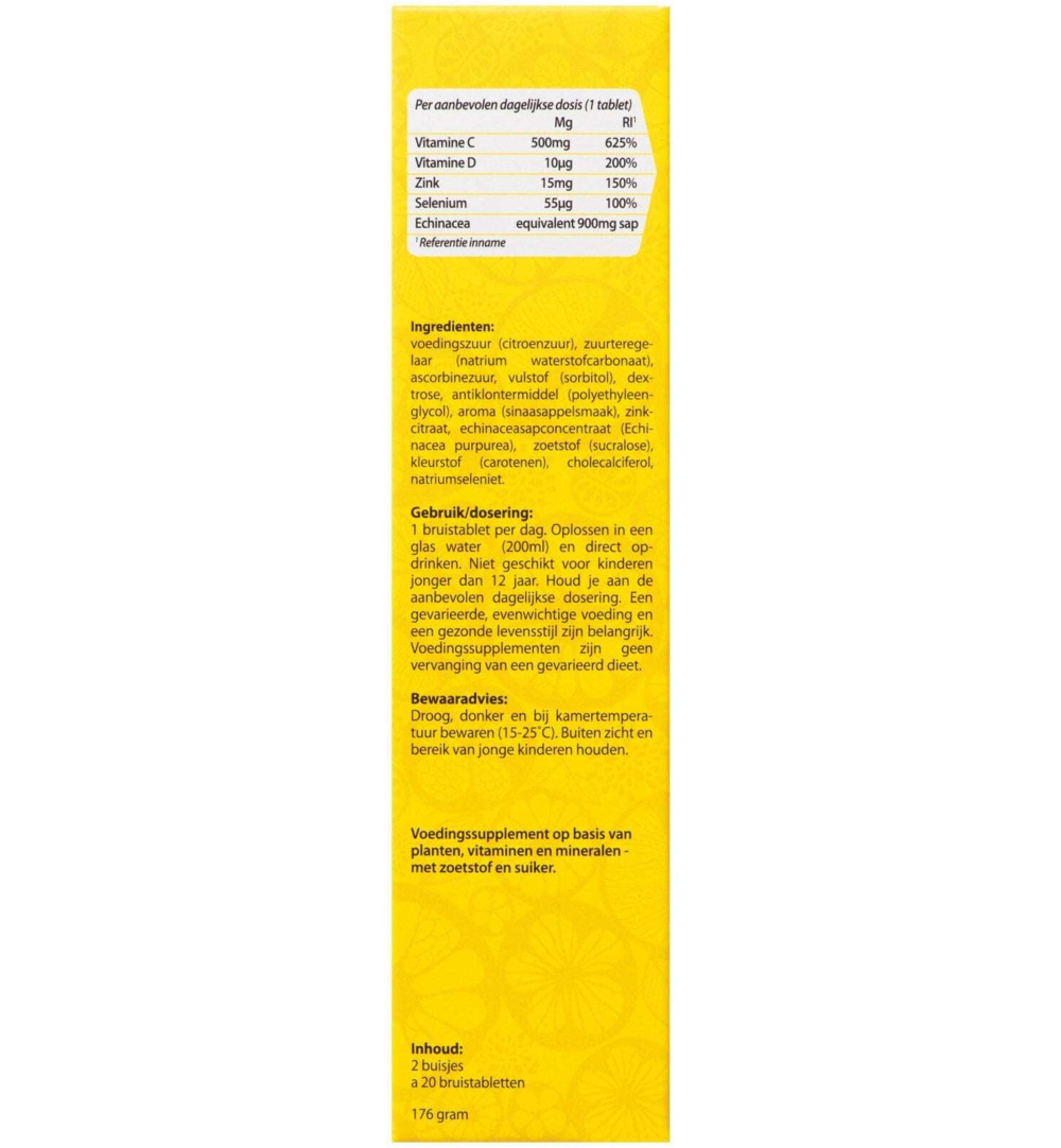 Roter Immuun bruistabletten met Vitamine C & D duopack (20 stuks)