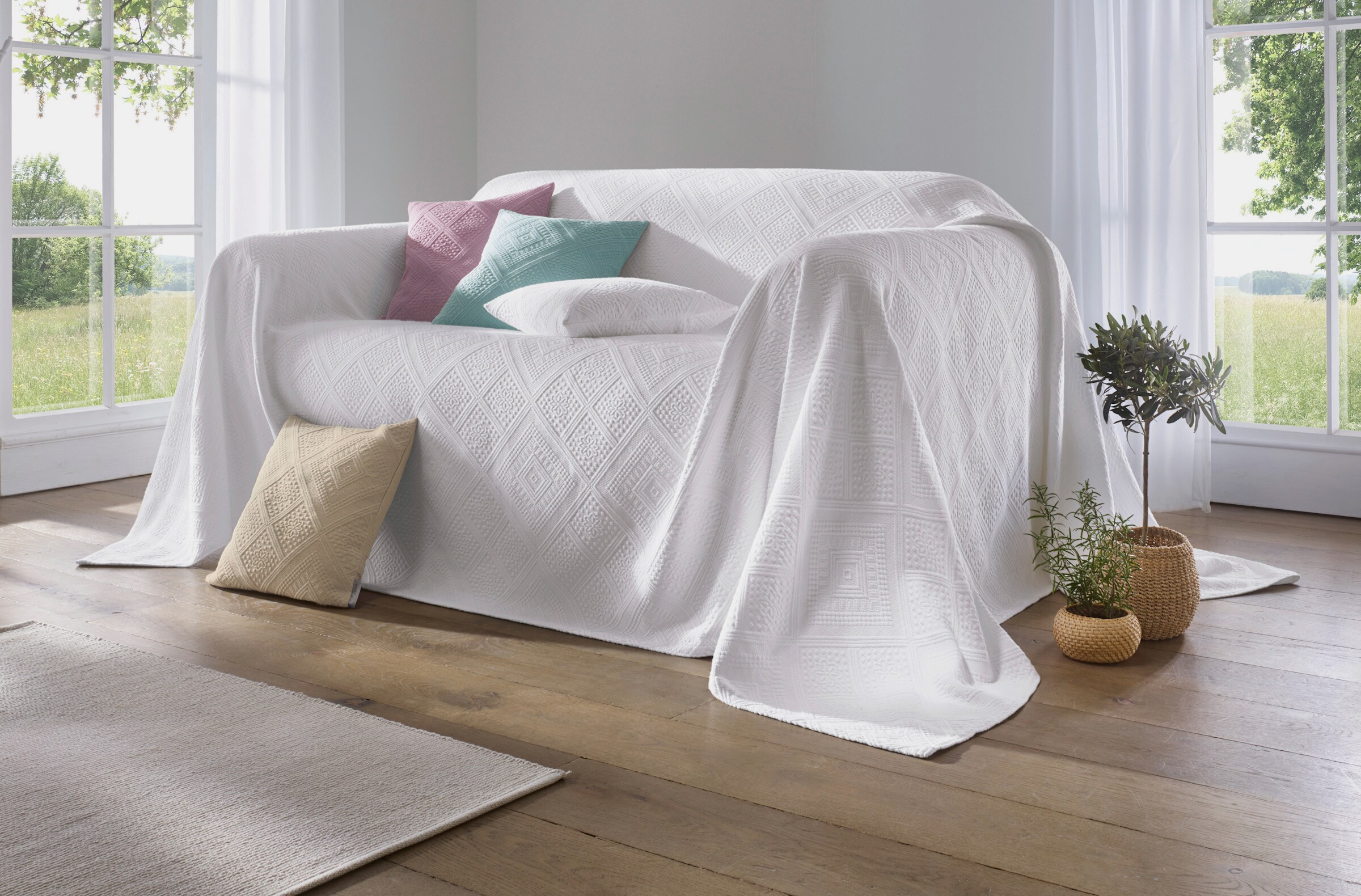 Sofaüberwurf