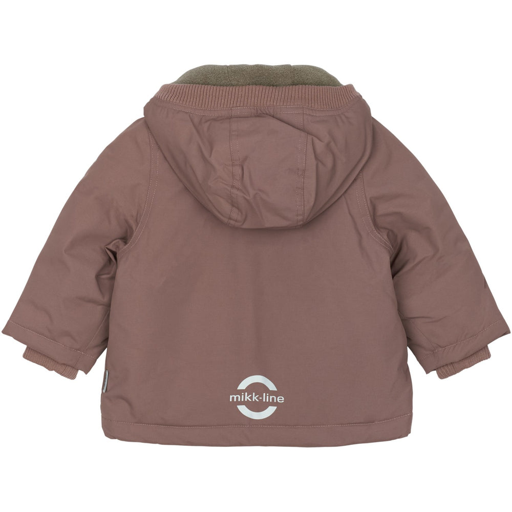 Køb Mikk-Line Twilight Mauve Nylon Baby Jakke - Solid