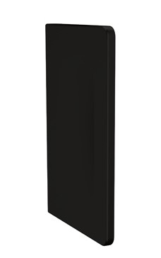 Plieger Kansas schaamschot 73x47.5cm matzwart