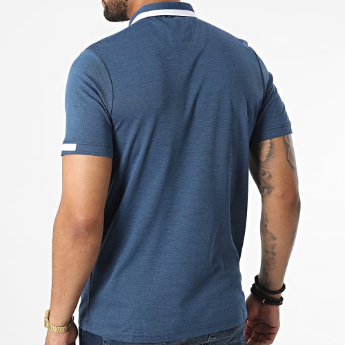 Polo Manches Courtes 572 Bleu Chiné
