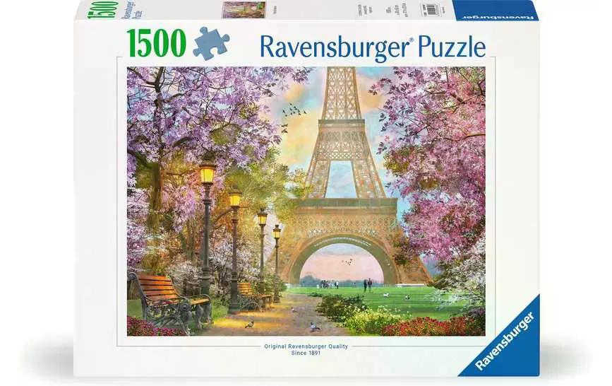 Puzzle Verliebt in ParisKlassisches Puzzle