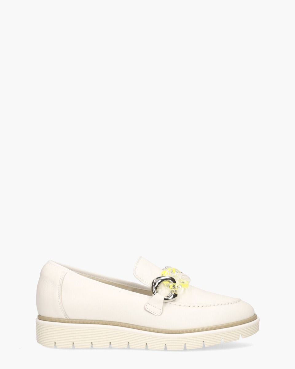 DLSport 5688 Off-White Damesloafers