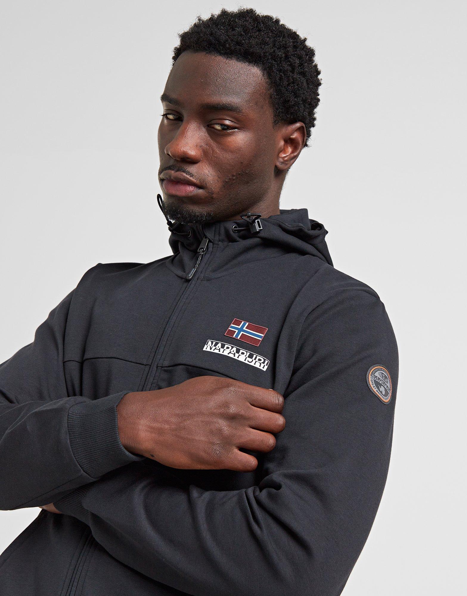 Napapijri Sweat à capuche Barlys Zippé