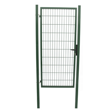 Enkele poort Roma/Milano groen 160x100 cm