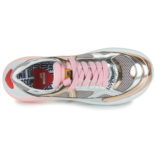 Love Moschino - SUPERHEART Rosa / Oro / Plateado / Rosa