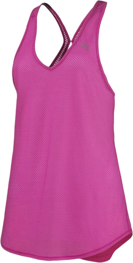 Puma Mesh It Up Layer Tank Pink