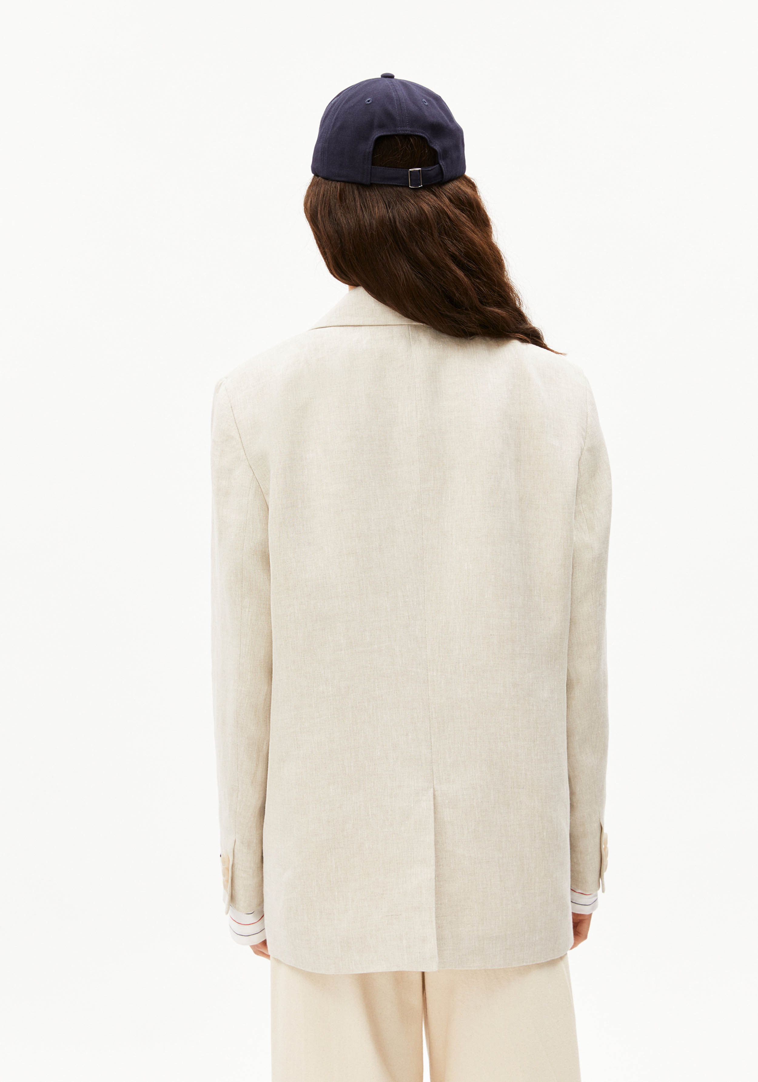 Armedangels Blazer Paulimaa Pure Lino Undyed