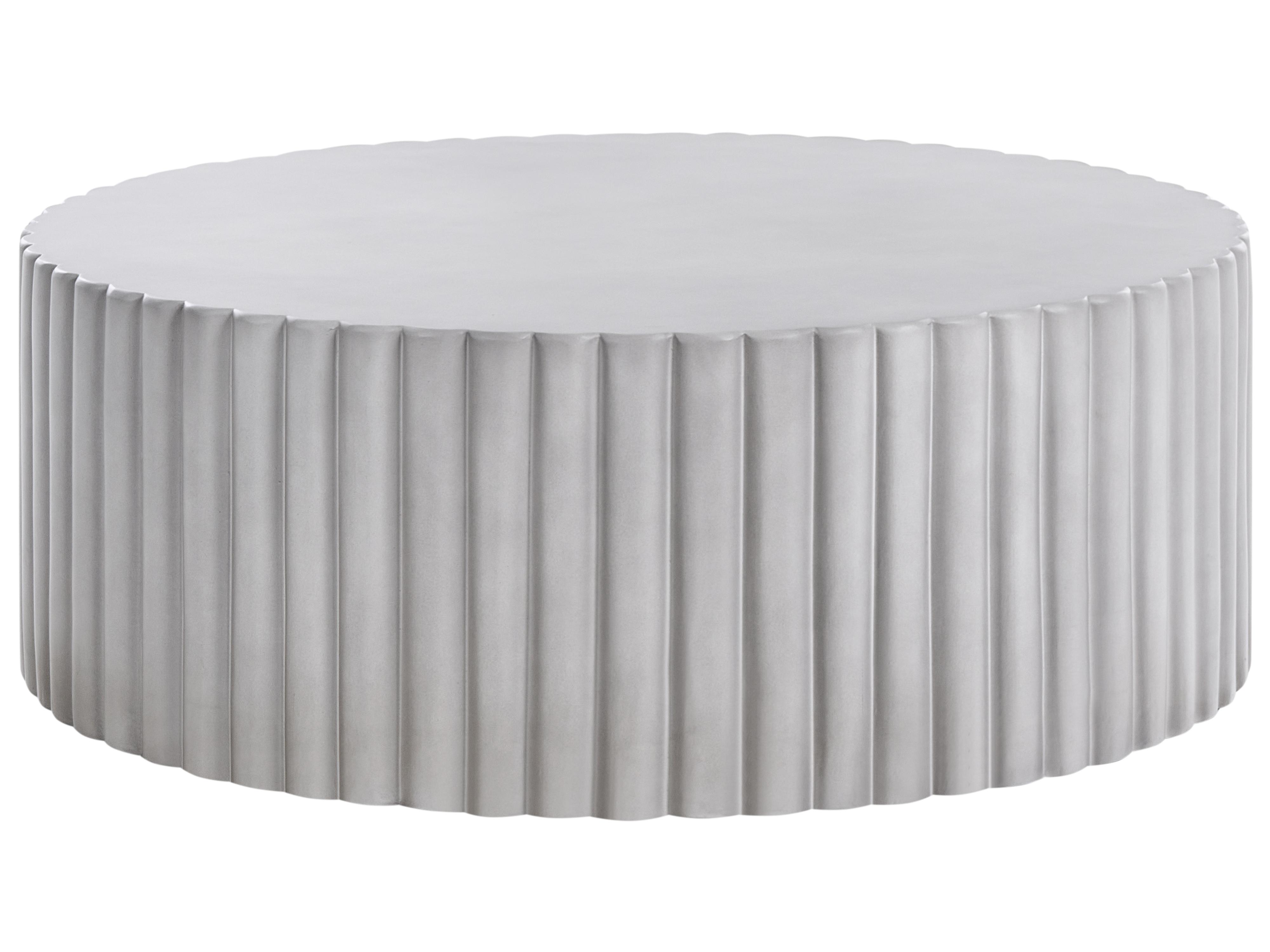 Salontafel POZZA 117 cm 117 cm Grijs