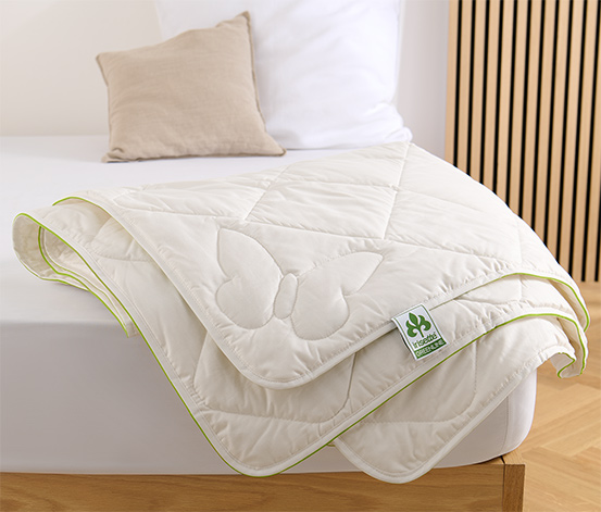 irisette® greenline Seiden-Baumwollbett Normalgröße