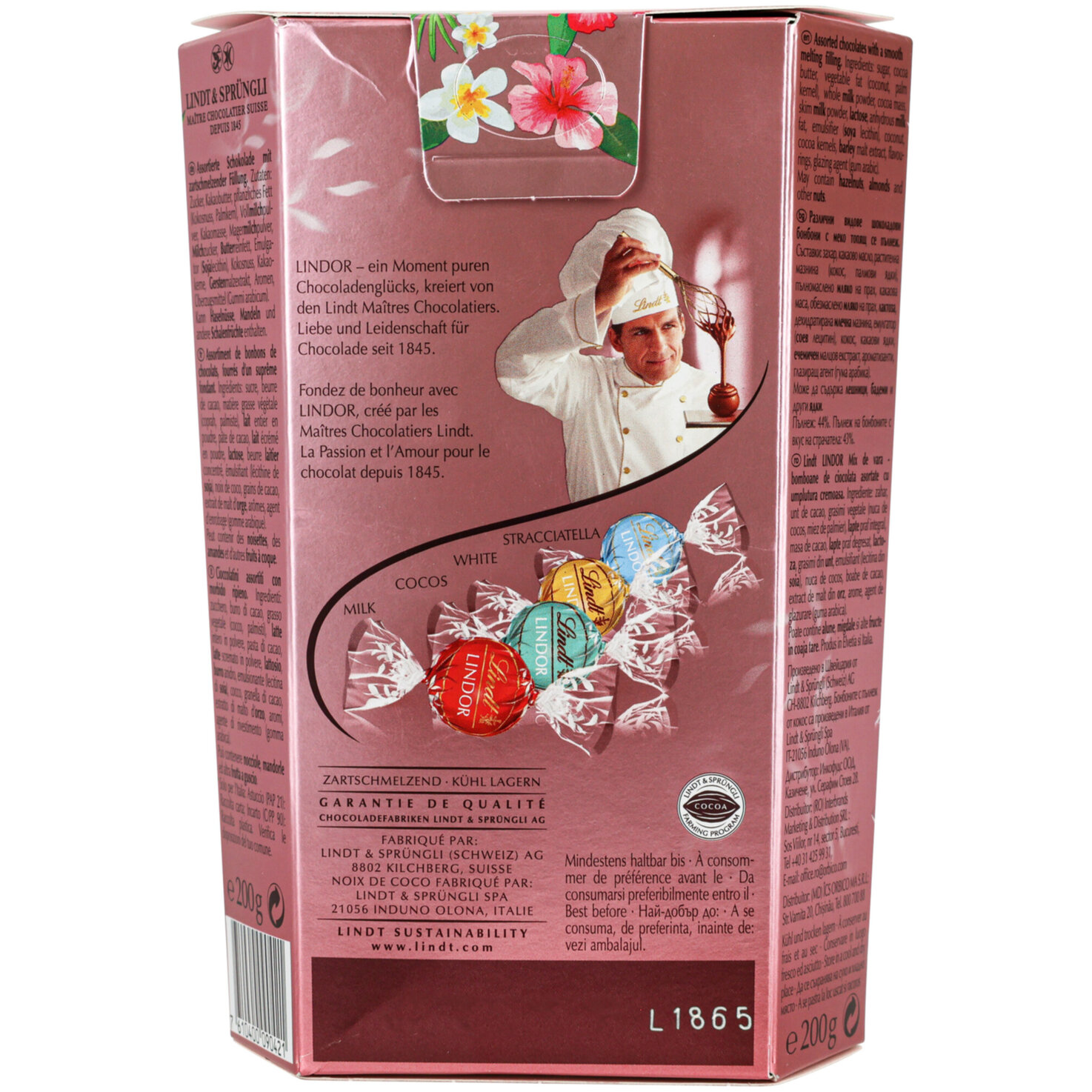 Lindt Lindor Assortiert Summer Mix