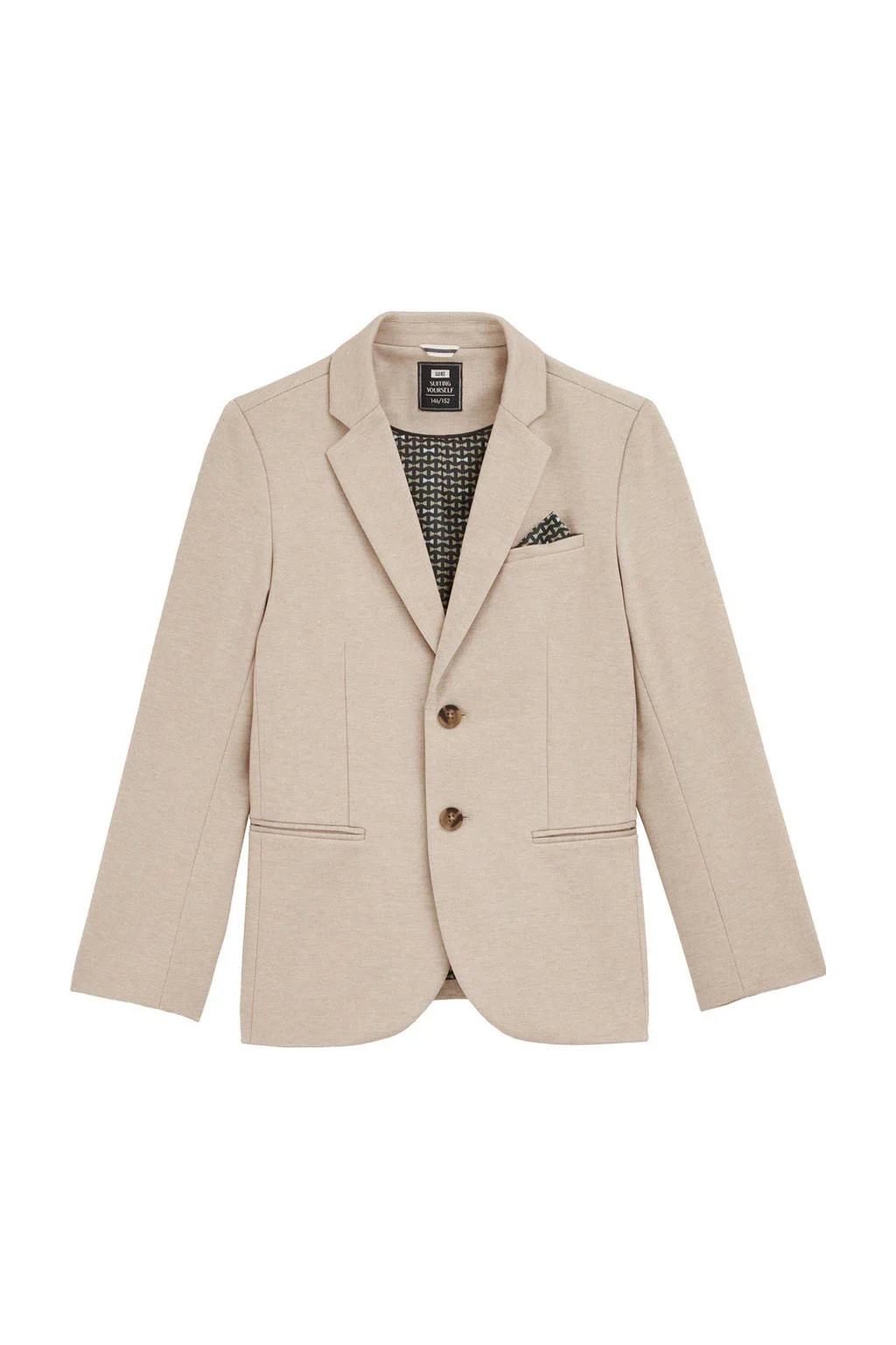 WE Fashion colbert zand