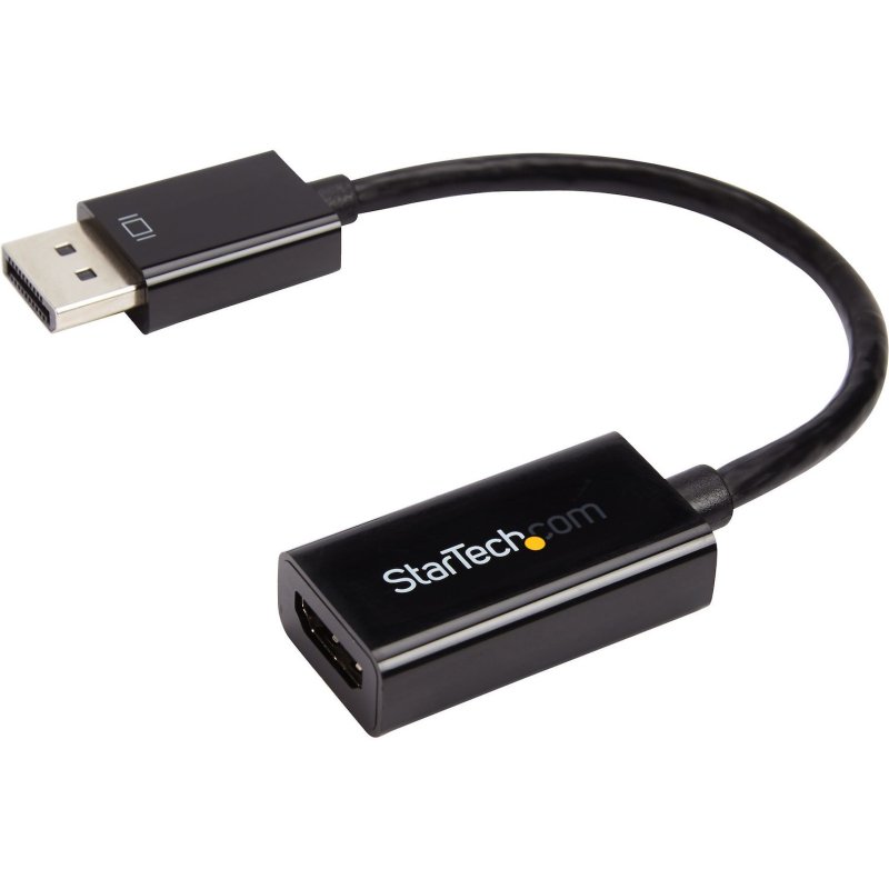 StarTech.com Adaptateur DisplayPort vers HDMI - Convertisseur Vidéo DP Actif 4K 30Hz vers HDMI - Câble d'Adaptation pour Moniteur/TV/Écran HDMI - Adaptateur Ultra HD DP 1.2 vers HDMI 1.4