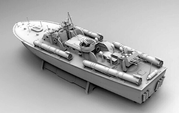 Revell - Pt-160 Storm Torpedo Skib Byggesæt Inkl. Maling - 1:72 - Level 4 - 65175