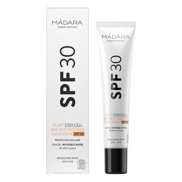 MÁDARA Crème solaire anti-âge SPF30 Plant Stem Cell - 40 ml