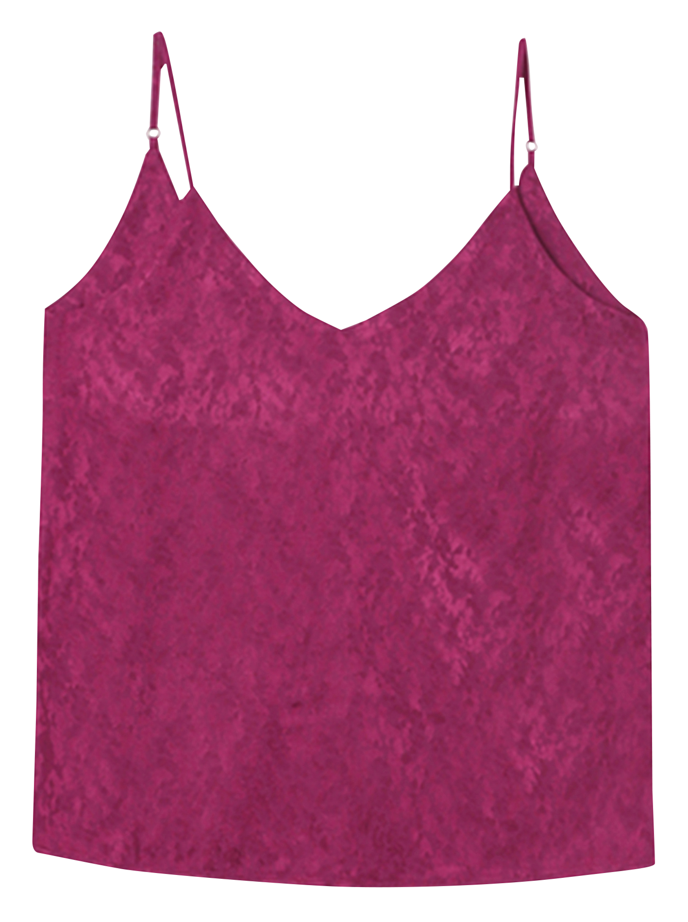 NISRINE - Débardeur droit en jacquard | Rose