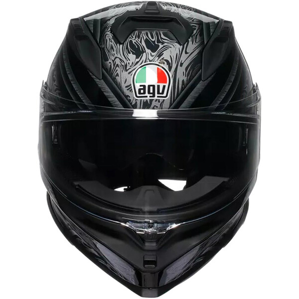AGV - Casque K7 Damascus Noir / Argent