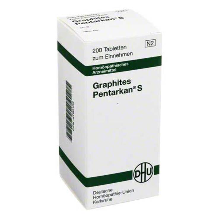 DHU Graphites Pentarkan S Tabletten, 200 St