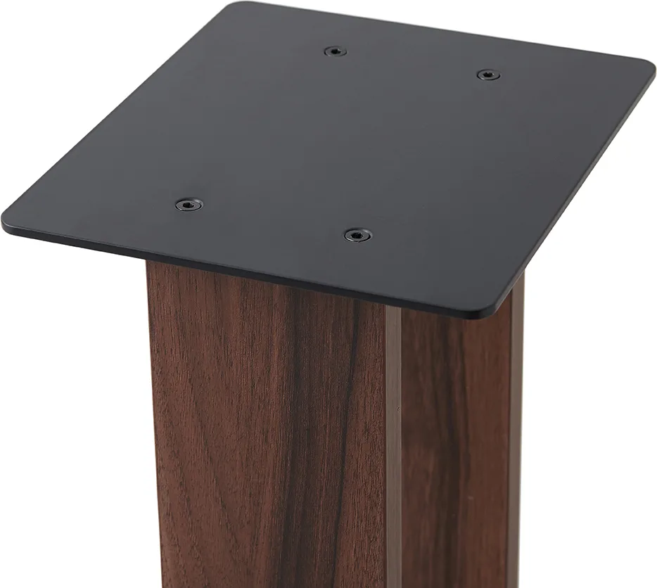 NorStone Alva Plus Noir / Noyer (la paire) Pieds pour enceintes