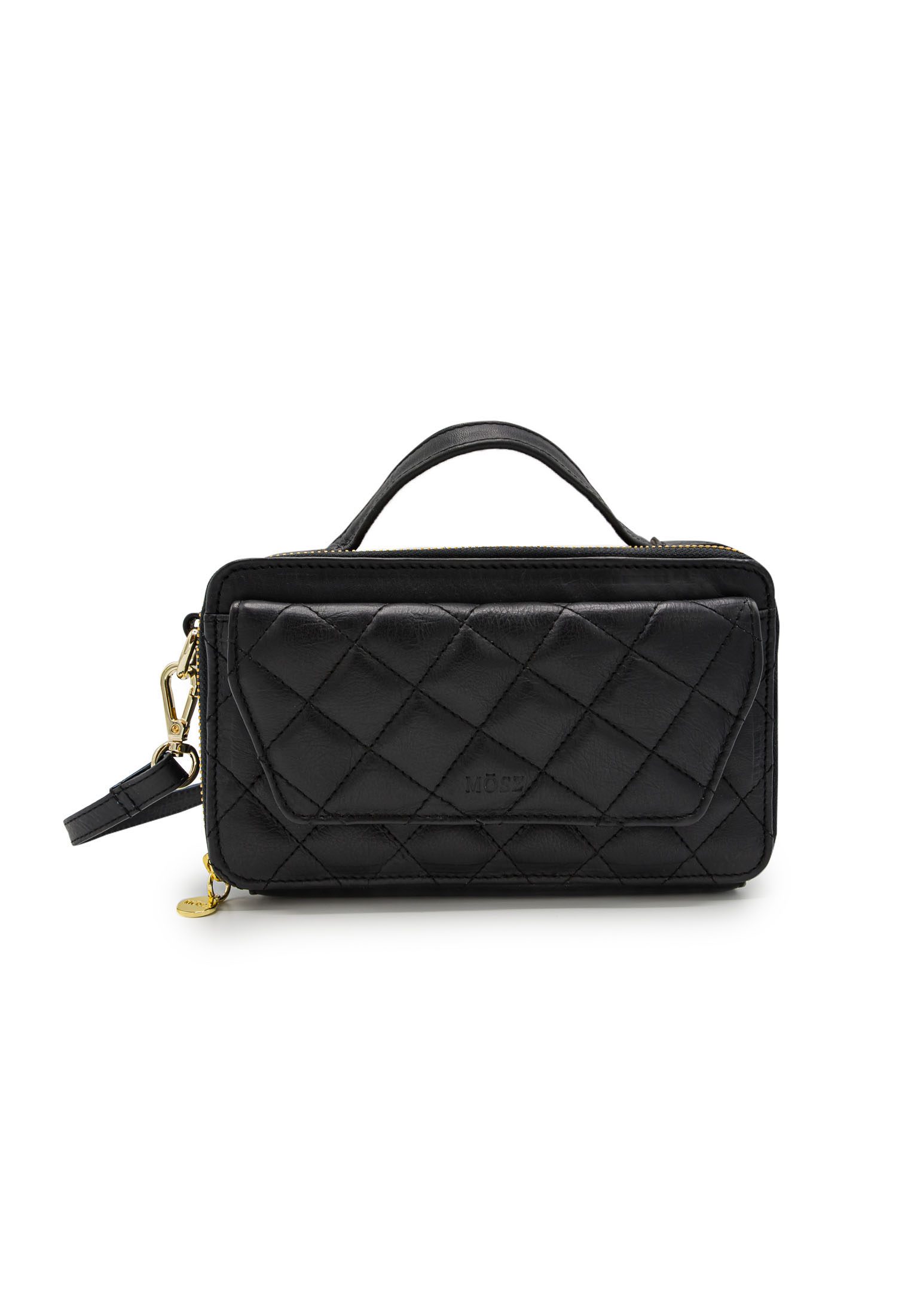 Mōsz Naomi Crossbody Quilted Black